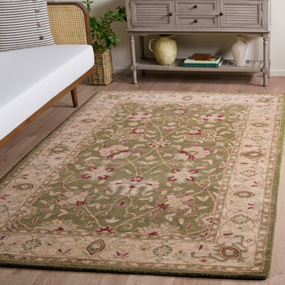 Tapis oriental en laine touffeté à la main Dunbar