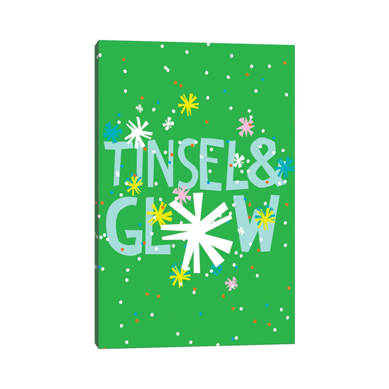 Merry & Bright I by Blanckslate - Wrapped Canvas Gallery-Wrapped Canvas Giclée, 30.48 cm H x 45.72 cm W
