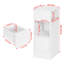 Alok 30cm W Manufactured Wood Bedside Table