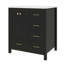 Meuble-lavabo autoportant 30 po avec 4 tiroirs et portes à fermeture en douceur-442752218