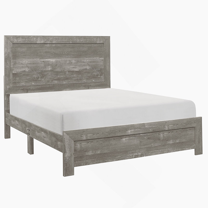 Mobilier de chambre à coucher tête de lit tête de lit 1 pi, Gris