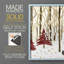 Christmas Holiday Art CDVII, reproduction d'art encadrée - bois massif-174045009-174045015