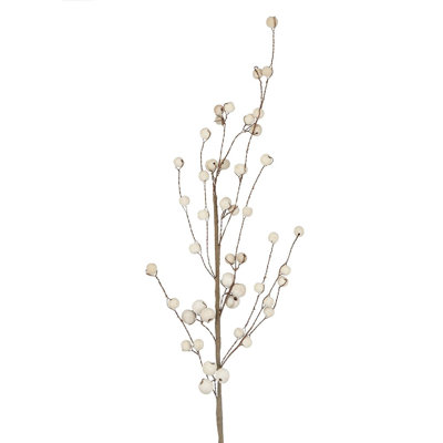 Jet de billes 32 po - ensemble de 6 - crème