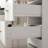 Modern Makeup Vanity With Lighted Mirror And Strong Storage