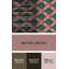Motif géométrique rose Tapis décoratif-225829165