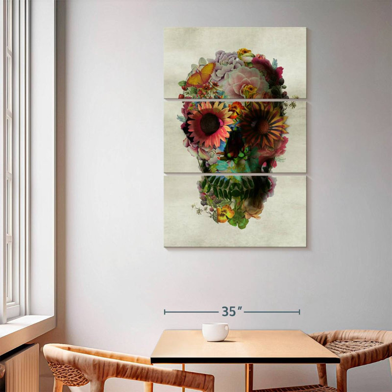 Kerner Skull II, 65" H x 42" W