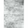 Sarah Modern Abstract Machine Washable Grey Area Rug with Non-Slip Backing