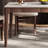 White Rock Slab Dining Table With Four Drawers-110910272