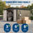 10*10FT Outdoor Storage Shed with Updated Frame Structure for Patio Garden Lawn-124954189