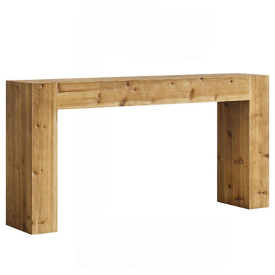 Wood Side Table,Minimalist Design Hallway Table,Console table