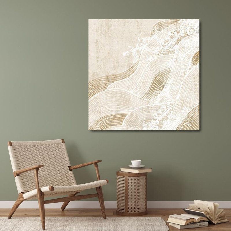"Orren Ellis Watts", galerie d'art sur toile tendue Eva: Tidal Waves II, H 28 po x l 28 po