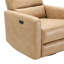 Fauteuil inclinable électrique pivotant en cuir Bela Mila (ensemble de 2)-121439018