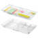 Organisateur de tiroir de bureau extensible iDesign - Collection Clarity - Ensemble de 2 transparents