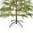 Artificial Full Christmas Tree With LED Lights And Metal Stand, Perfect For Festive Xmas Decorations