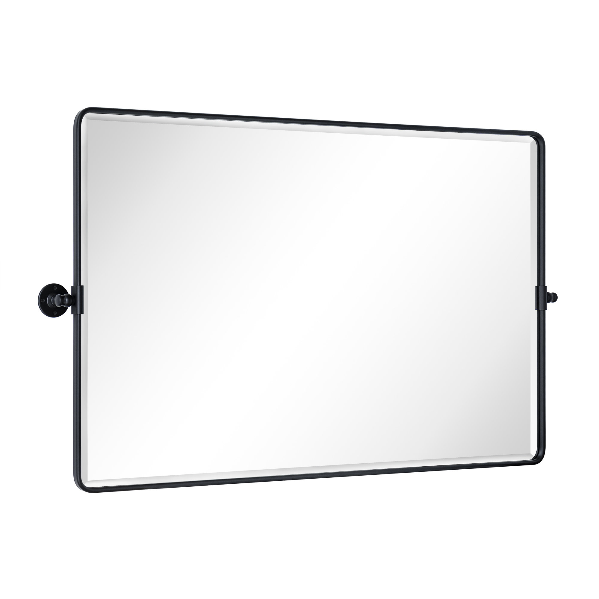 Plastic Mirror Hinged Double 3 x 5