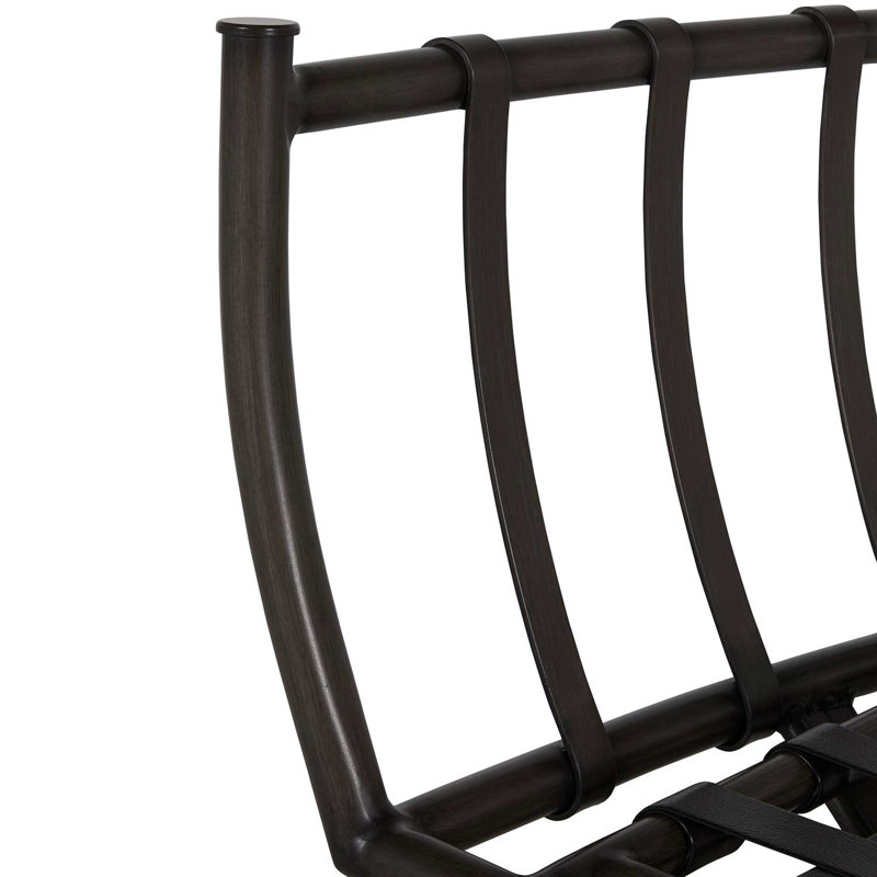 Chaise berçante pivotante en aluminium Majorca, Pas de soudure, Verona brume