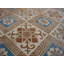 Tapis noué géométrique antique de couleur mongole