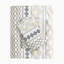 Housse de couette multicolore en chenille de coton double / grand - Design, literie agréable, 2 taies décoratives assorties-129124909