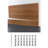 48" H X 96" W Standard Duty Slatwall Case W/ Install Strips-1987502485