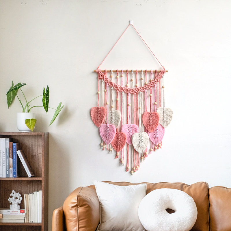 Wood Tapestry, Pink