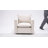 34.2" Wide Upholstered Swivel Accent Armchair-709041113
