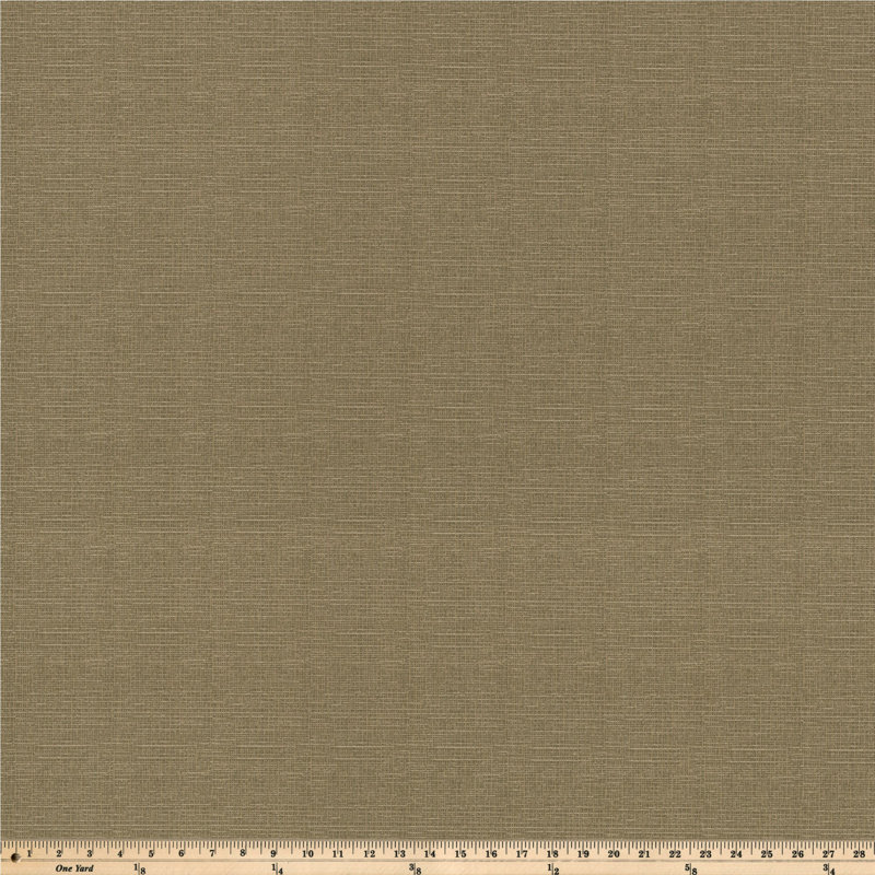 Coussin de chaise longue d'extérieur Renell, Taupe uni texturé