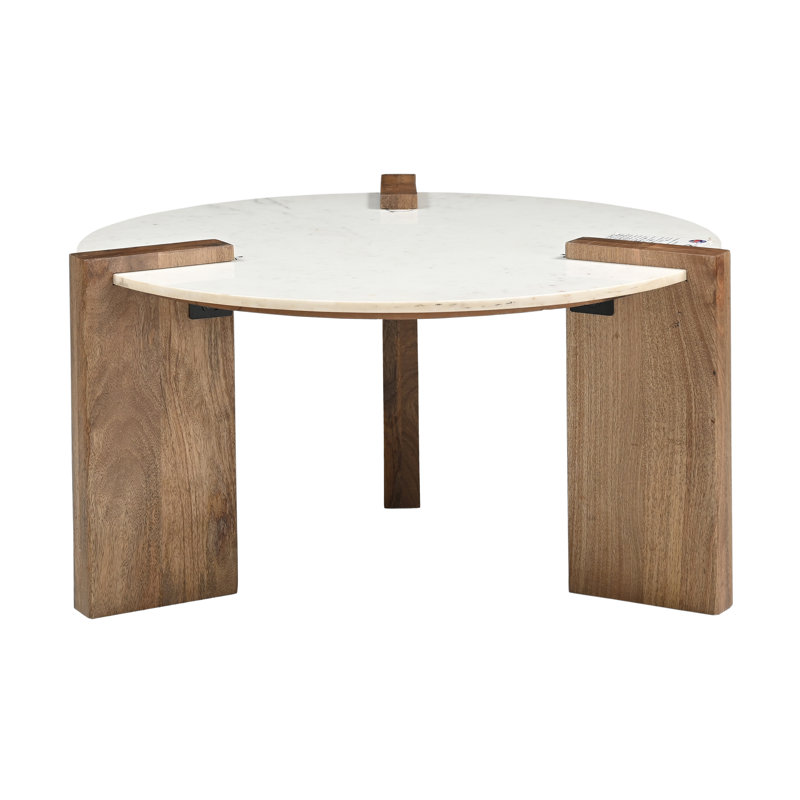 Kianie Marble Top Single Coffee Table