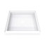 DreamLine DreamStone 42 in. D x 42 in. W Base and Wall Kit in White Traditional Subway Pattern