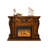 Walnut Solid Wood Electric Fireplace