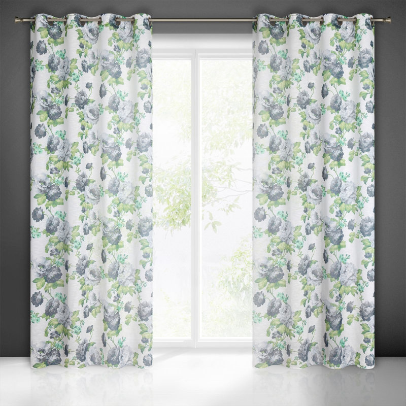 Adalay Semi Sheer Curtains Single Panel