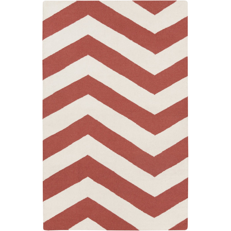 Diego Wool Chevron Indoor Rug, Rectangle 5' x 8'