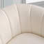 Fauteuil demi-tonneau pivotant en velours 30,5 po Deria-1792162324