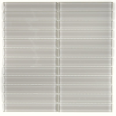Geneva 1" x 6" Glass Random Mosaic Wall Tile