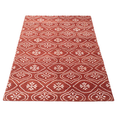 Eternity Burgundy Rug 5'0" x 7'11"