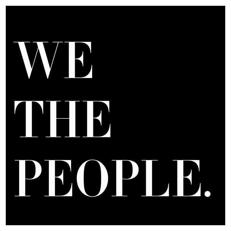 We The People Wallpaper by Jamie Graney, 120" W x 180" L