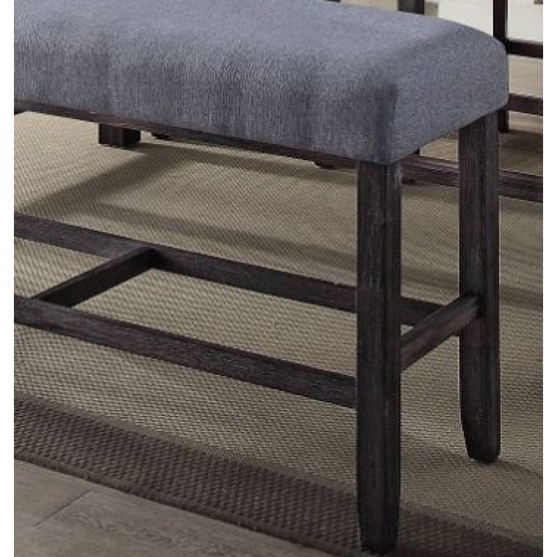 Banc rembourré en tissu Jaonna