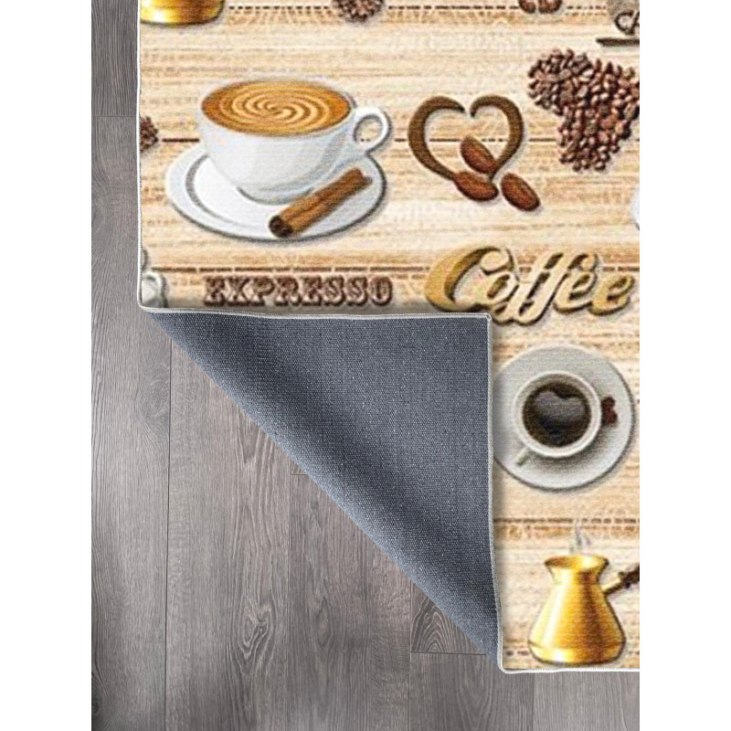 Tapis en coton Jasmyn, Rectangle 2 pi 7 po x 4 pi 11 po