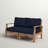 Modway Marina 2 Piece Outdoor Patio Teak Set-1595722774