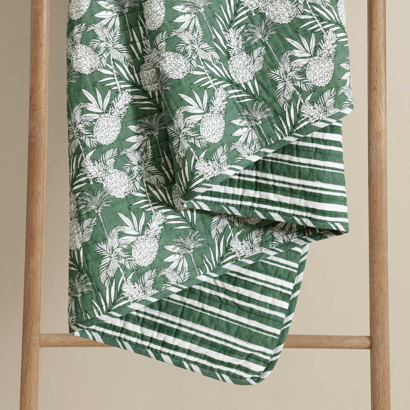 Pineapple Venture Quilt, Twin Quilt + 1 Standard Sham