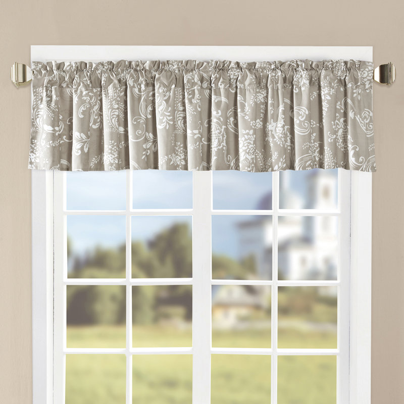 Cantonnière 60,00 po La Boheme, Taupe