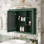 Armoire à pharmacie murale moderne avec miroir et 6 tablettes ouvertes Modern-1774825334