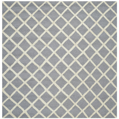 Tapis en laine touffeté à la main Sanyla