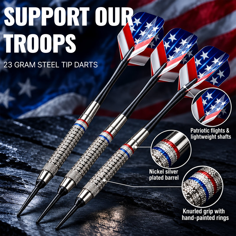 Support Our Troops Dart