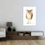 Curious Woodland Owl Abstract Contemporary Bird Owl Forest Landscape Wall Art Print by Mathieu - Wrapped Canvas Print-1599979163