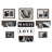 Magic Love Mixed Size Collage Photo Frame