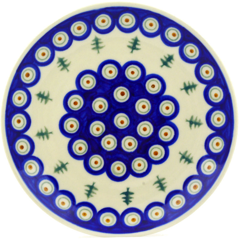 Polish Pottery 7" Stoneware Plate