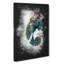 Elephant Profile - Wrapped Canvas-56642426