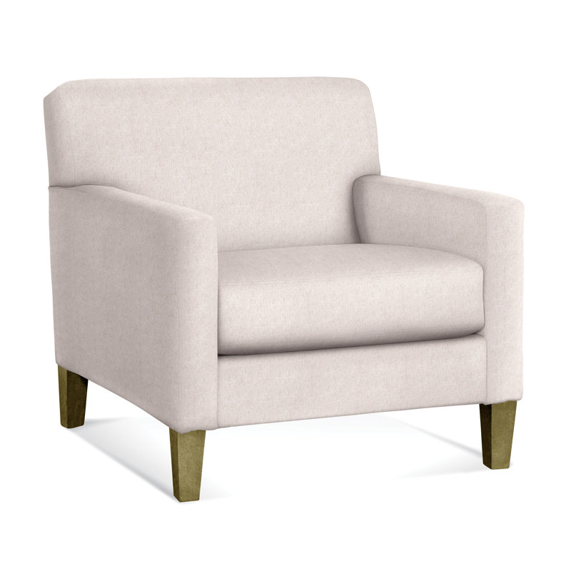 Tampa Armchair, White Sugar Performance; 0863-91, Frost White