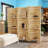 6 Panel Folding Room Divider Screen Privacy Screen Freestanding