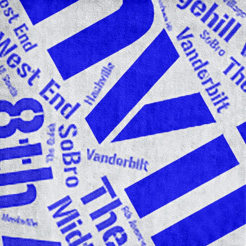 Bath Towel, Blue, Microfiber, Nashville